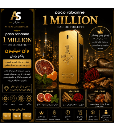 عطر وان میلیون | Rabanne 1 Million